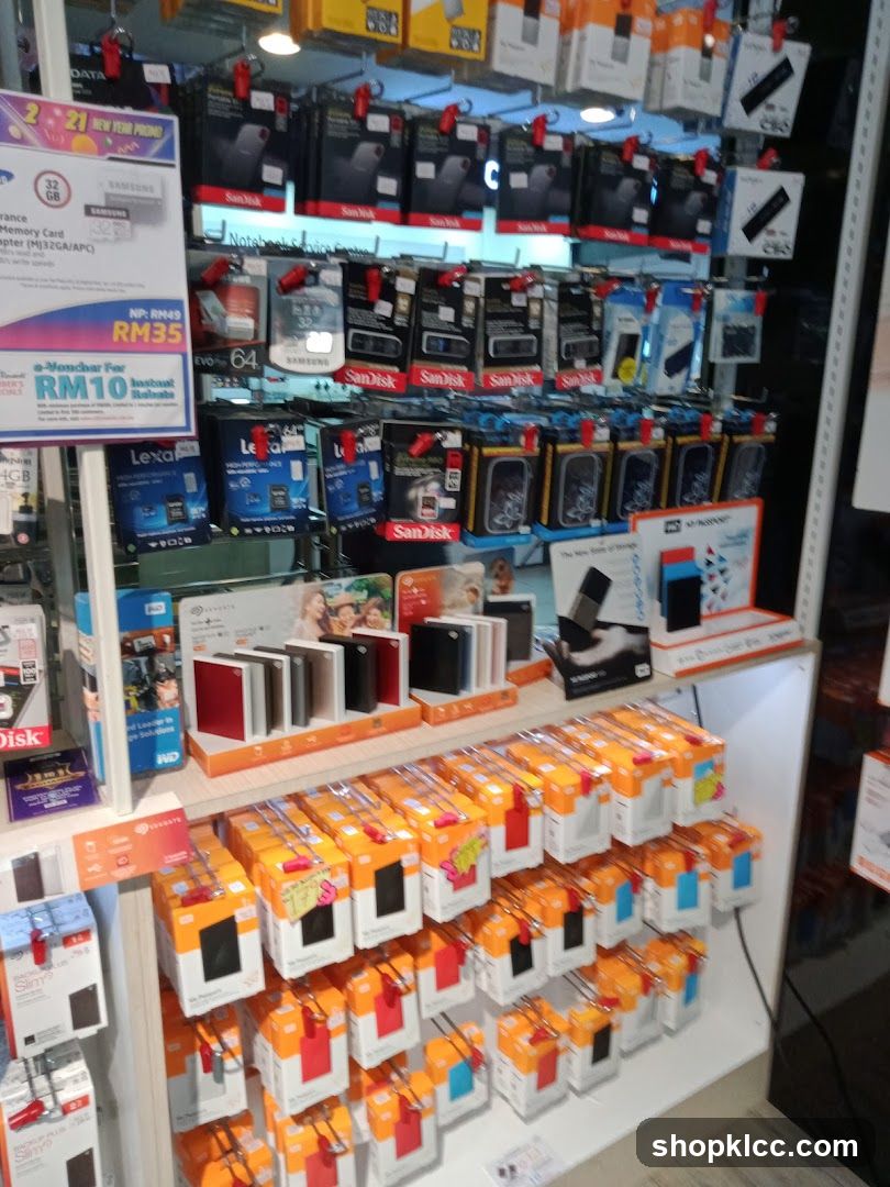 Electronics Store Display