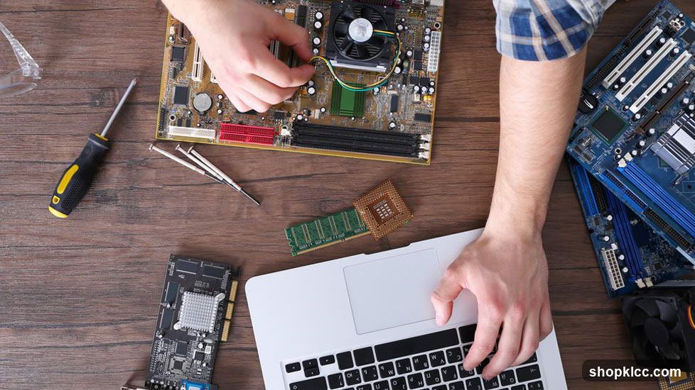 Computer Repair Workspace