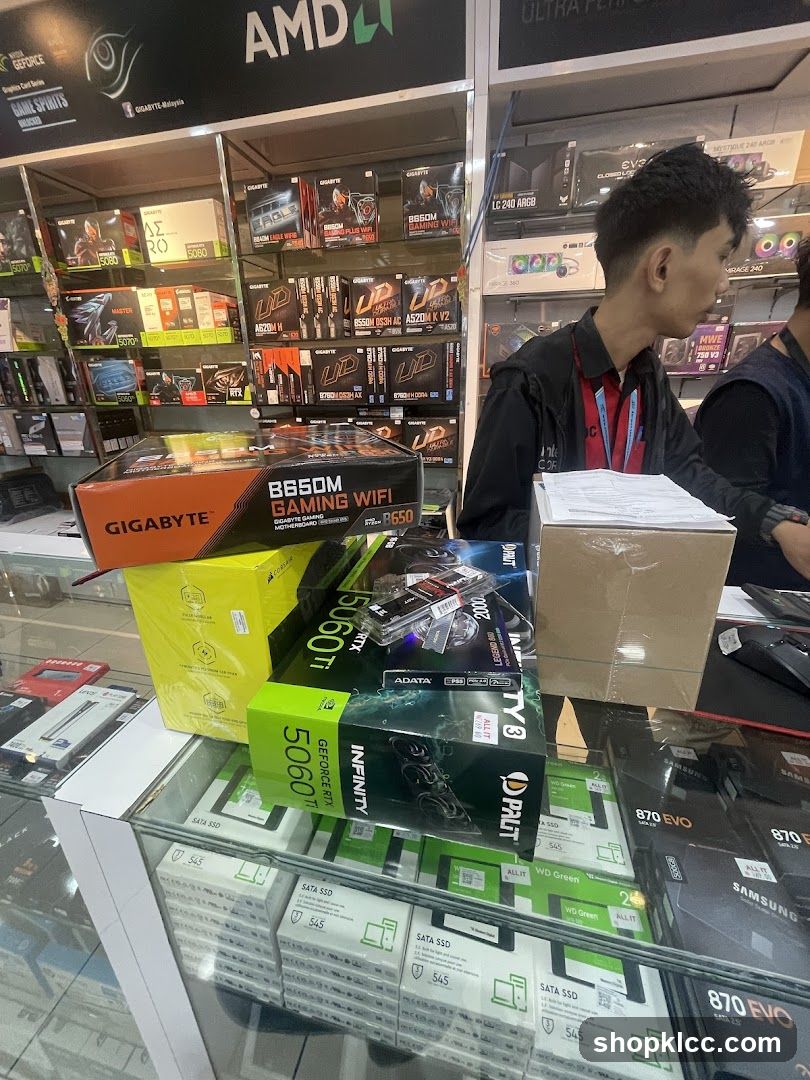 Tech Store Interior Display