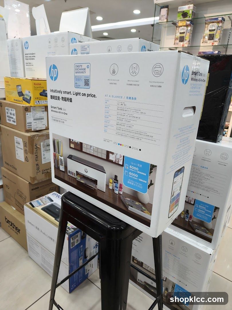 Electronics Store Interior