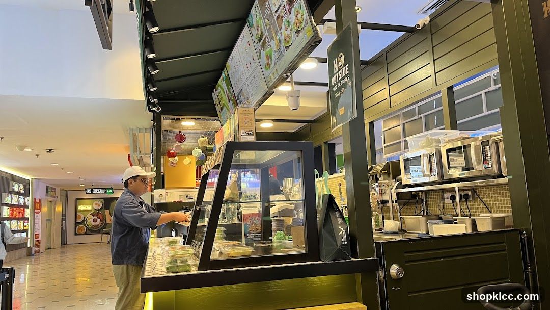 Food Stall Interior View