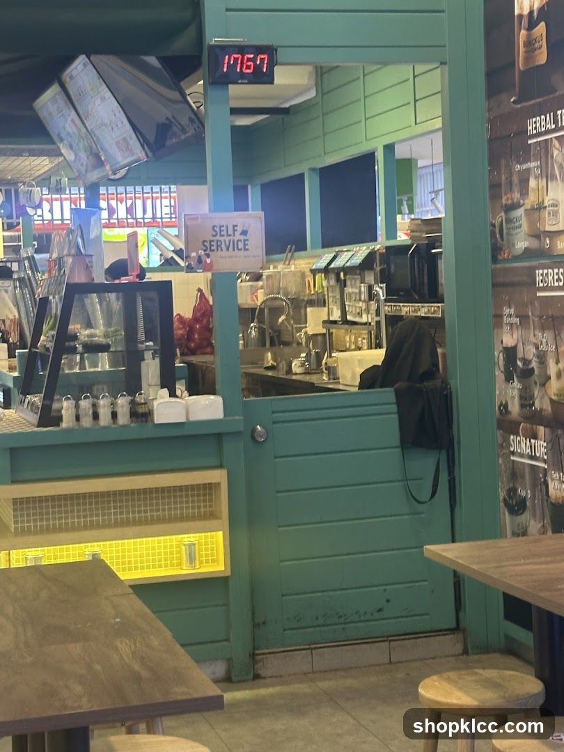 Tea Shop Interior View