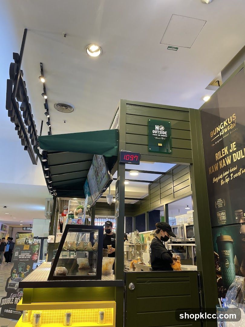 Food Stall Interior View