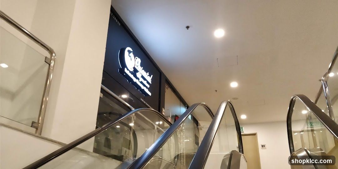 Escalators and Store Signage