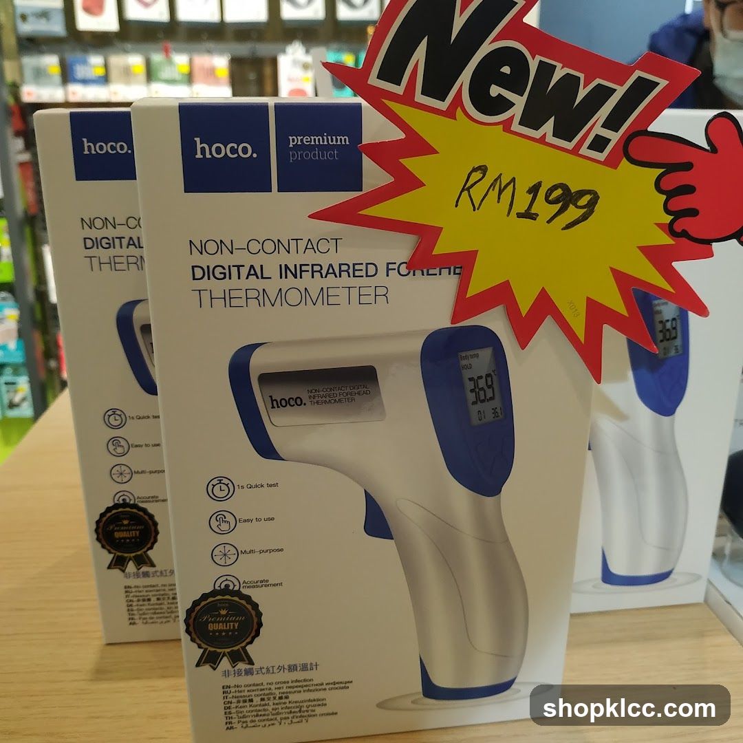 hoco Non-Contact Digital Infrared Thermometer Display