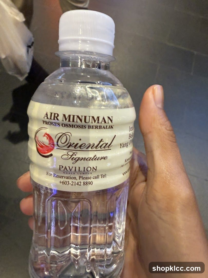 Bottle of Water