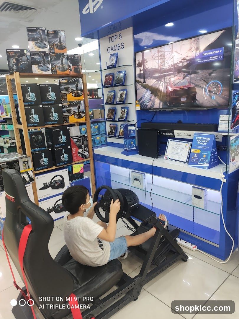 Gaming Setup in Store