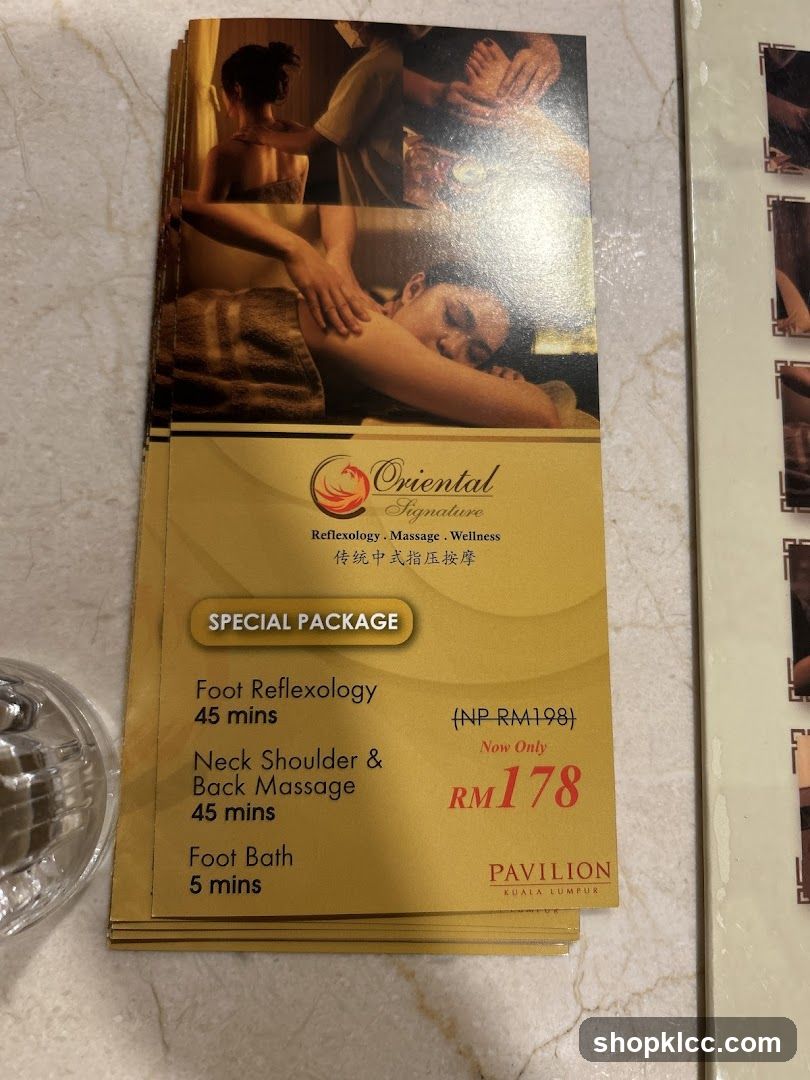 Oriental Signature Special Package