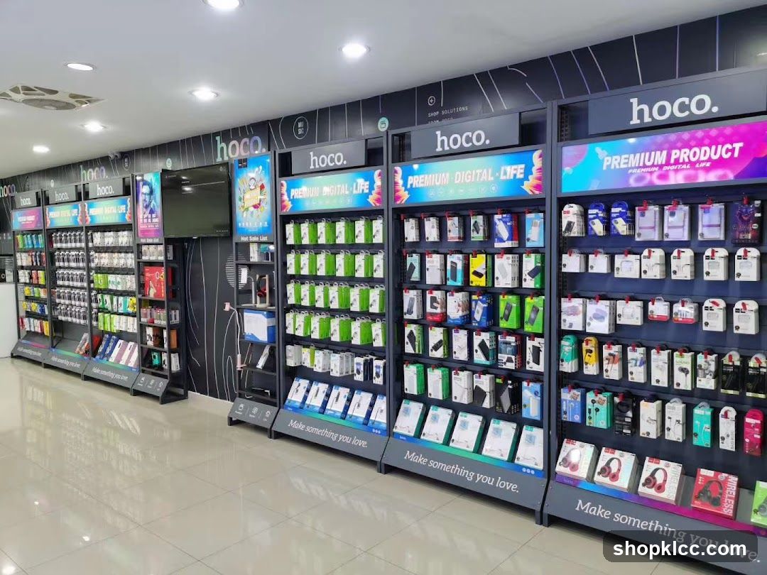 hoco electronics store interior