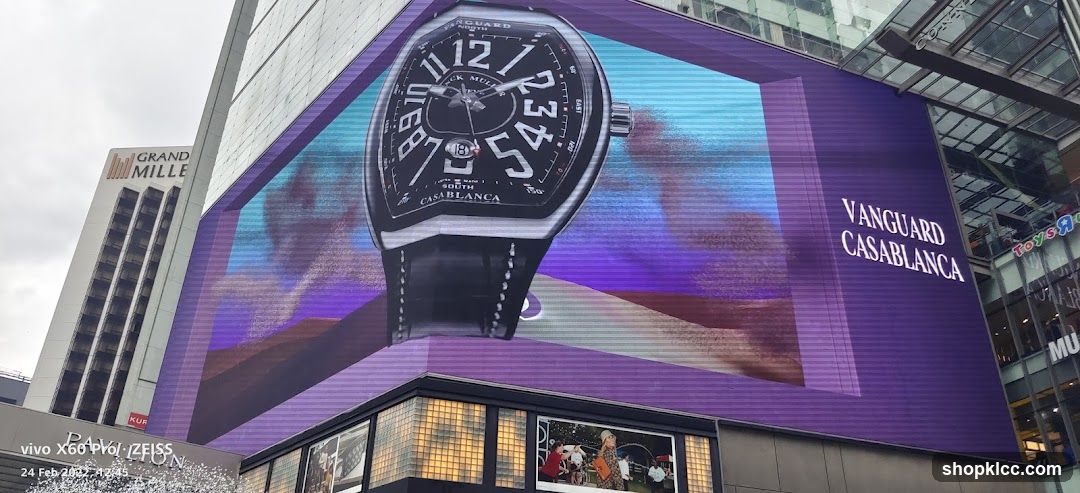 Advertisement for Franck Muller Vanguard Casablanca Watch