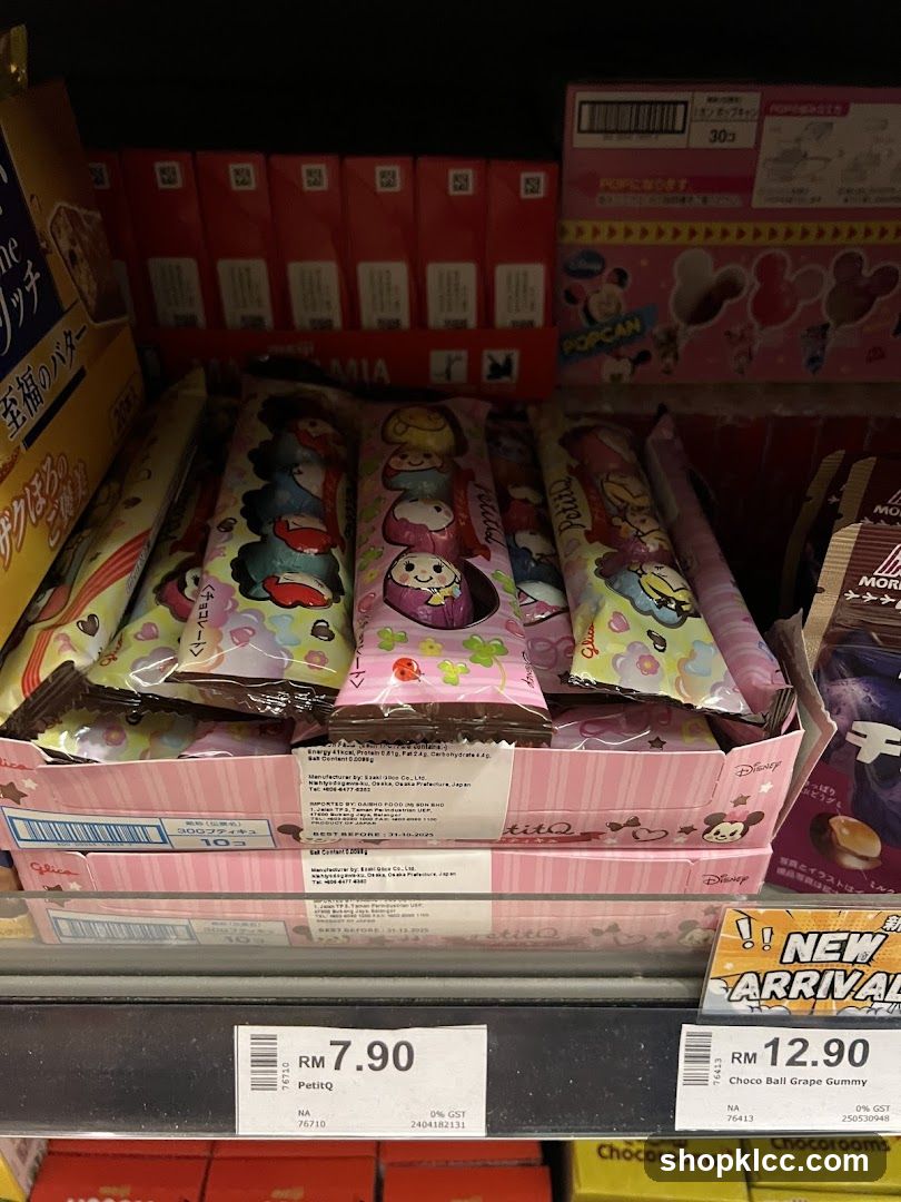Assorted Candies and Snacks