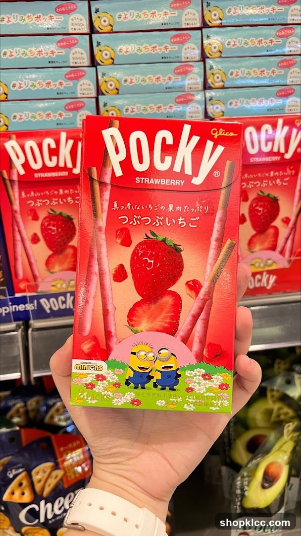 Pocky Strawberry Biscuits