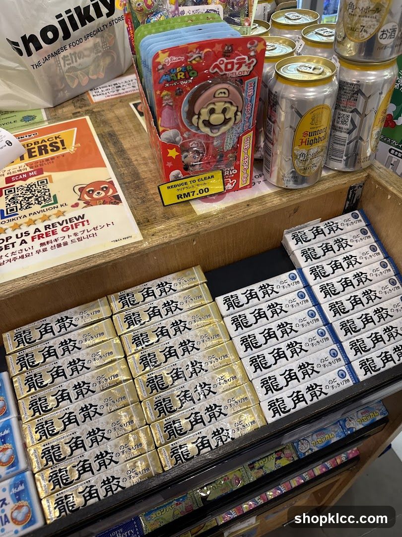 Japanese Snacks and Drinks