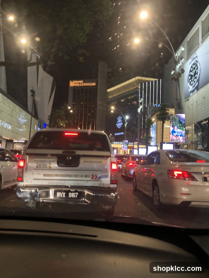 Traffic Jam at Night