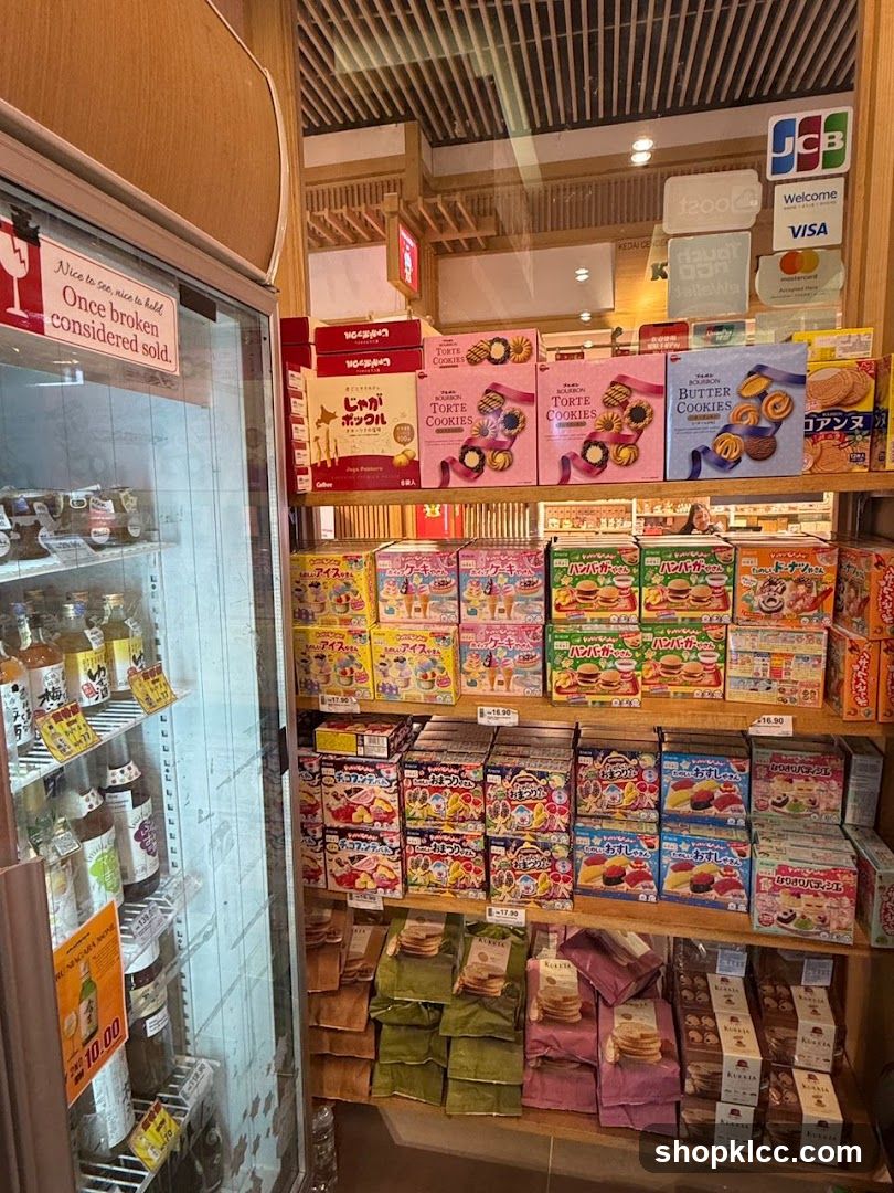 Assortment of Snacks and Drinks