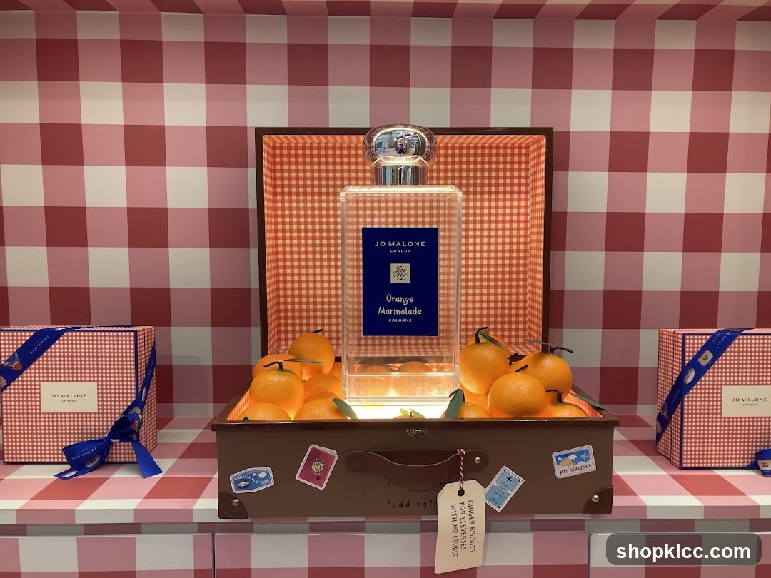 Jo Malone London Orange Marmalade Display