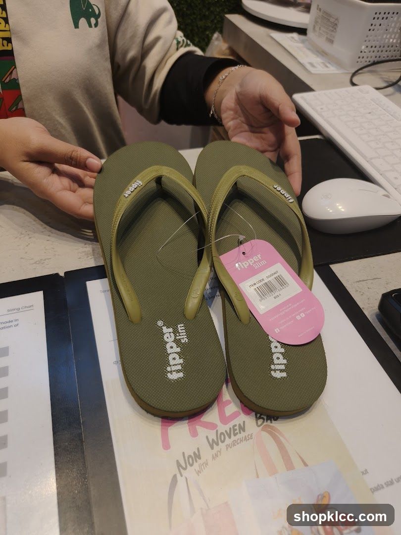 Green Flip-flops