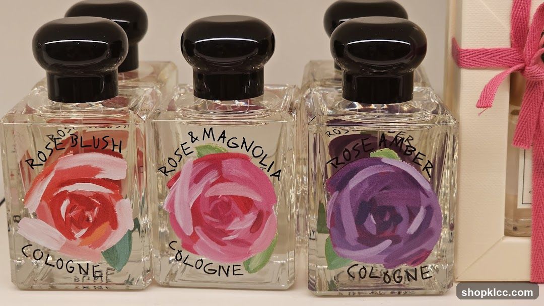 Hand-painted Cologne Bottles