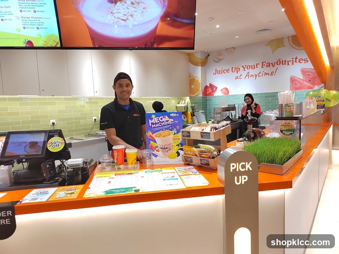 Juice Bar Counter