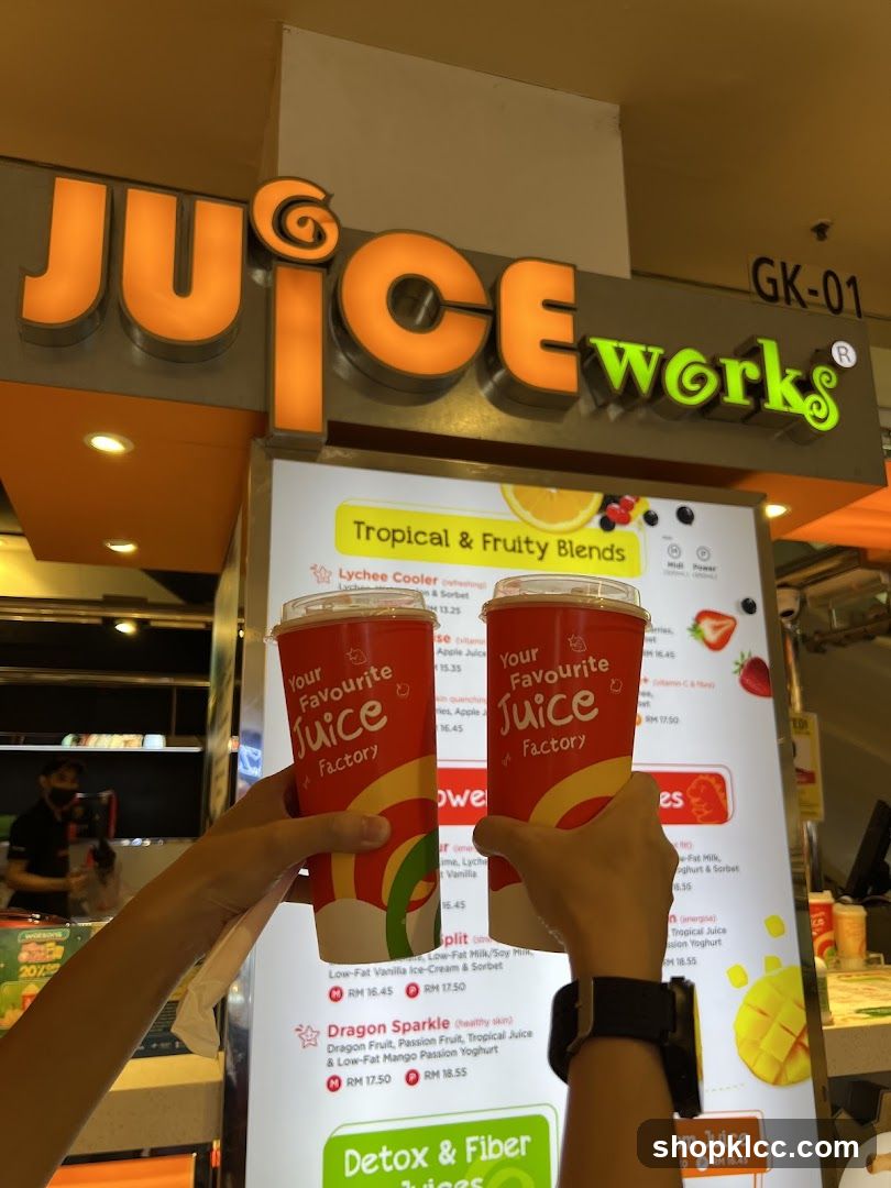 Juice Works Menu
