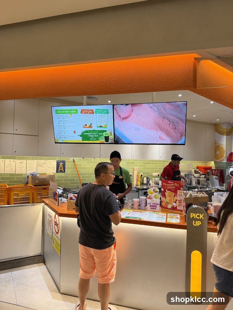 Juice Bar Counter