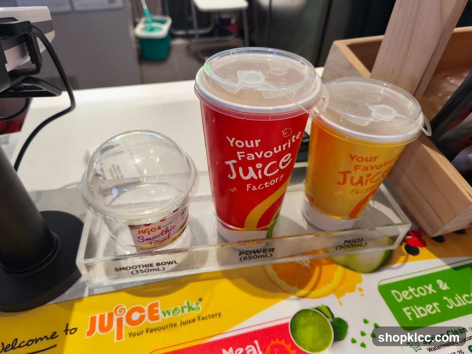 Juice Factory Display