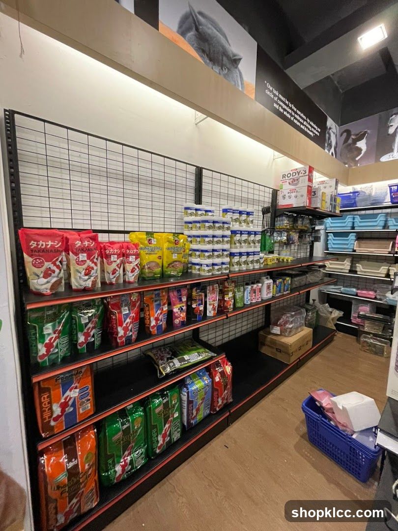 Pet Store Shelving