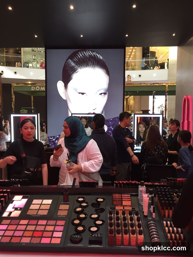 NARS Cosmetics Display Booth