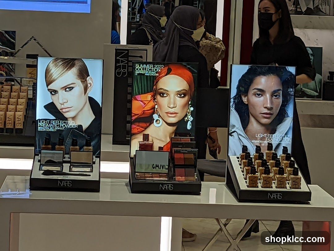 NARS Cosmetics Display