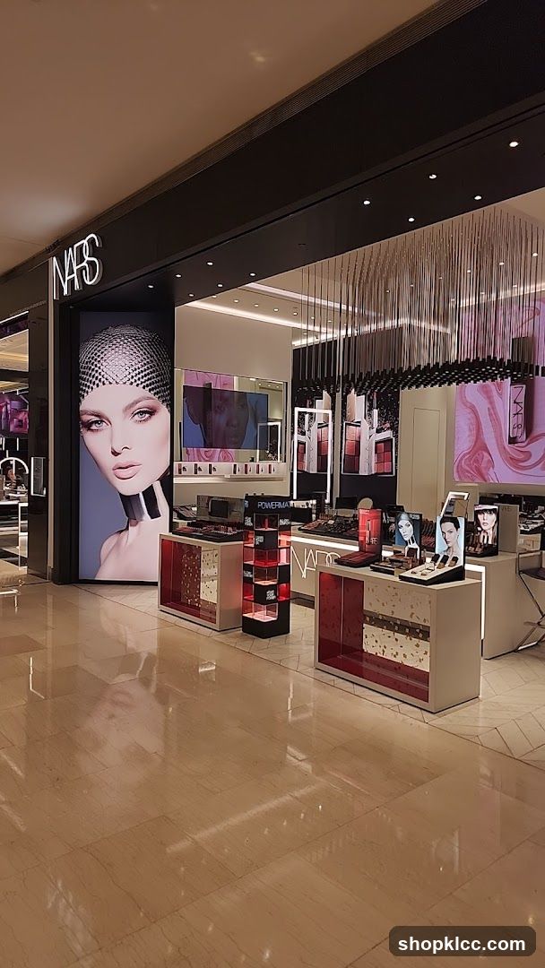 NARS Cosmetics Store Interior