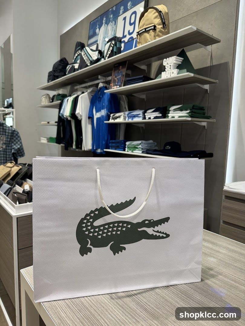 Lacoste Store Interior