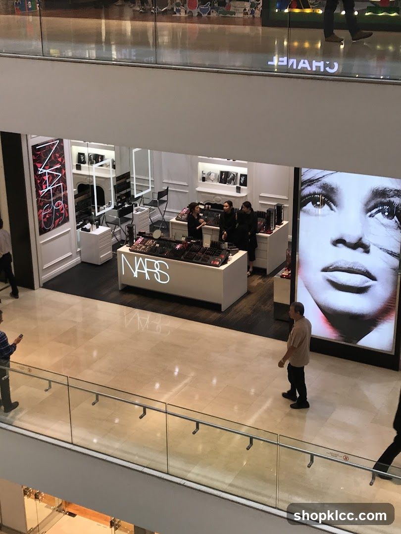 NARS Cosmetics Store Interior