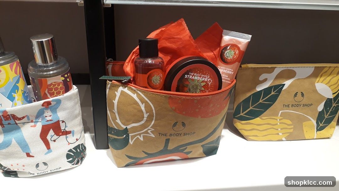 The Body Shop Gift Set Display