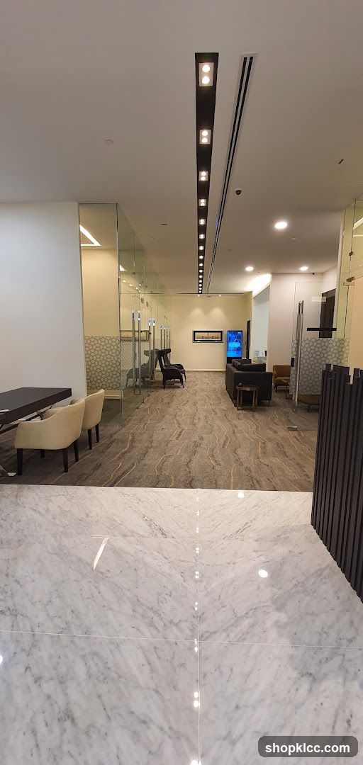 Modern Office Waiting Area