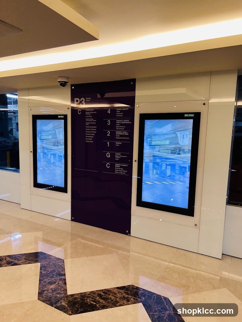 Directory Board and Digital Screens
