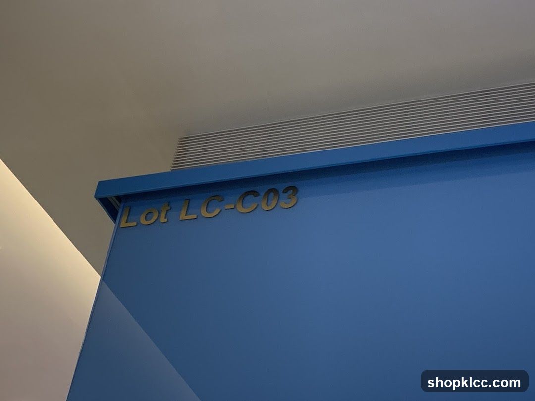 Lot Number Sign