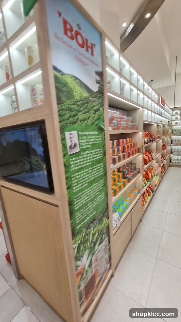 BOH Tea Display