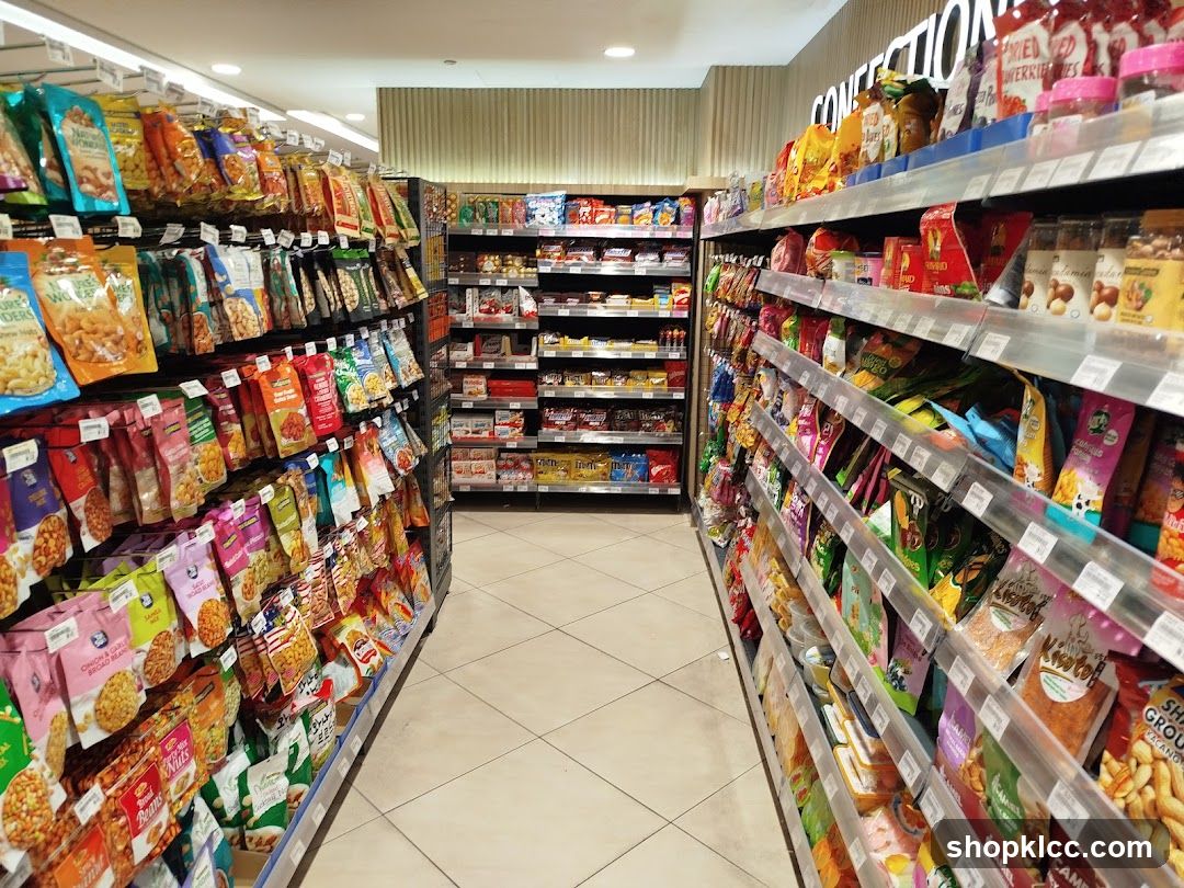 Snack Aisle in a Store