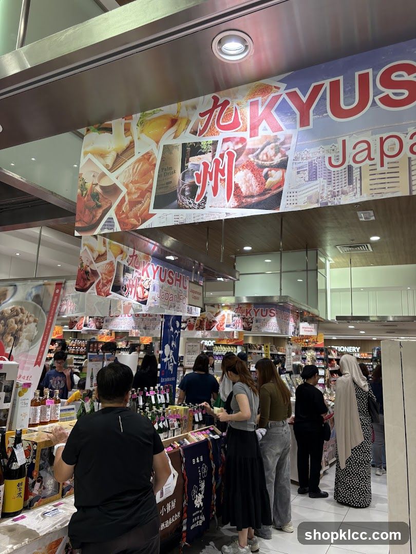 Japanese Food and Drink Display