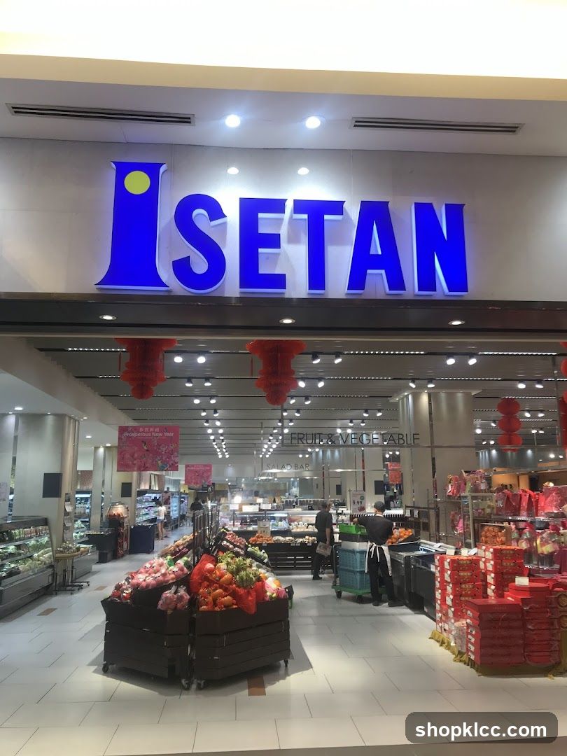 ISETAN Department Store Entrance