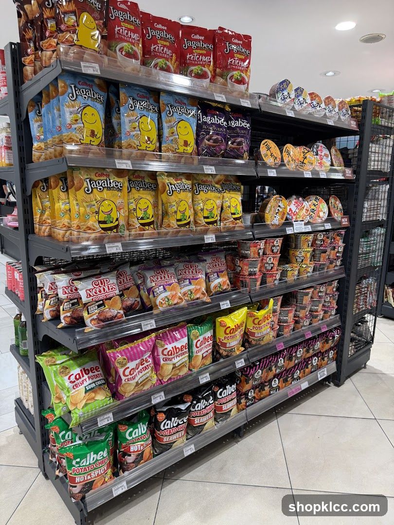 Snack Aisle in a Store
