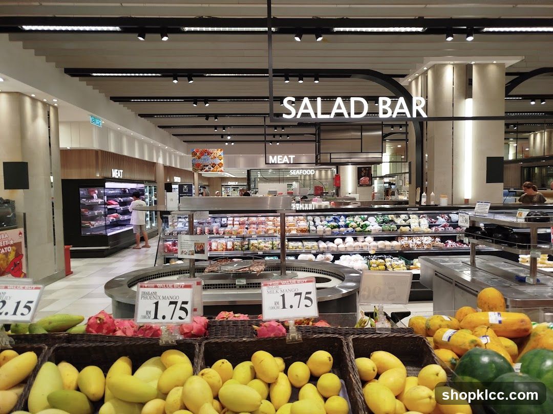 Salad Bar and Produce Section