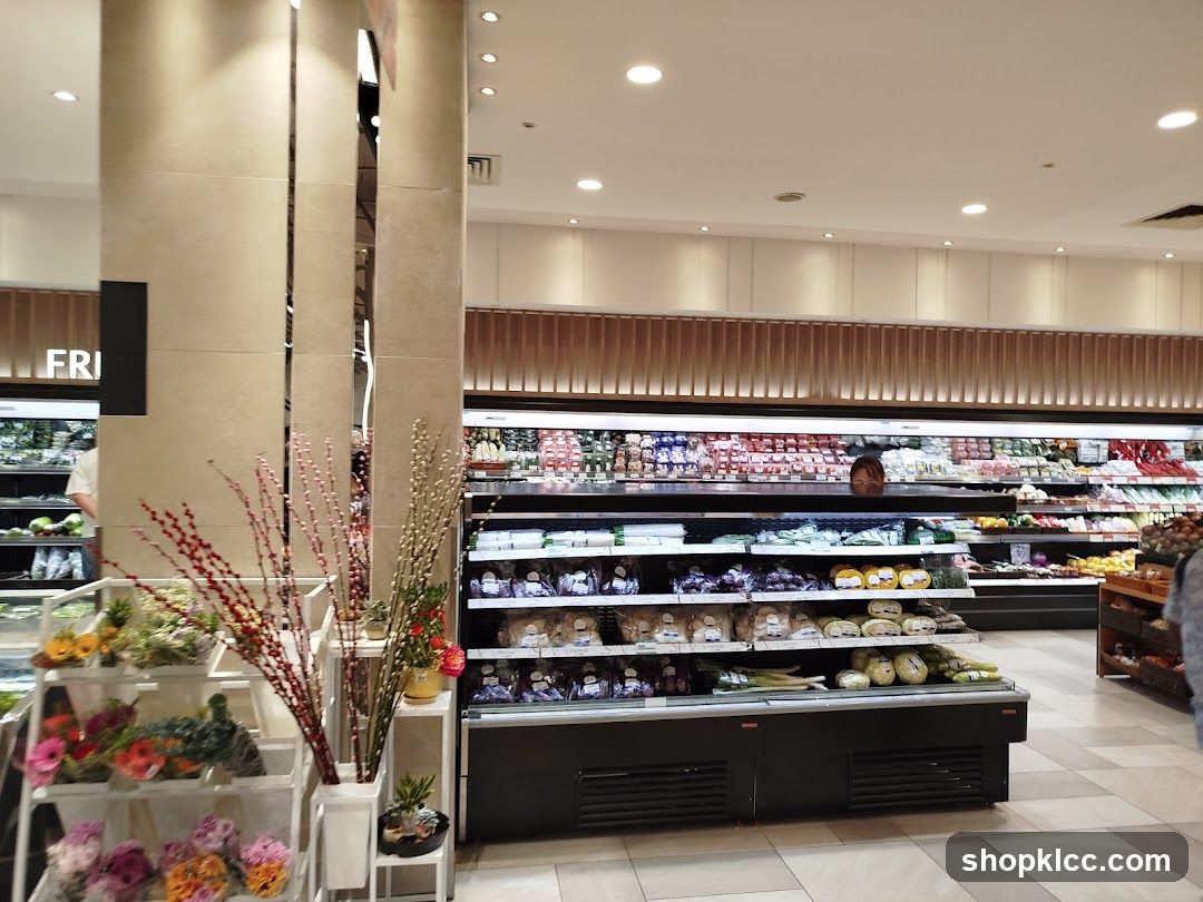 Supermarket Produce Aisle