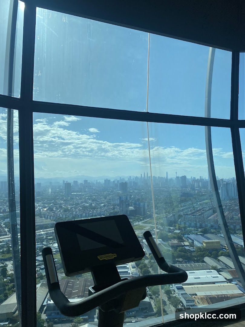 City View from Fitness Equipment