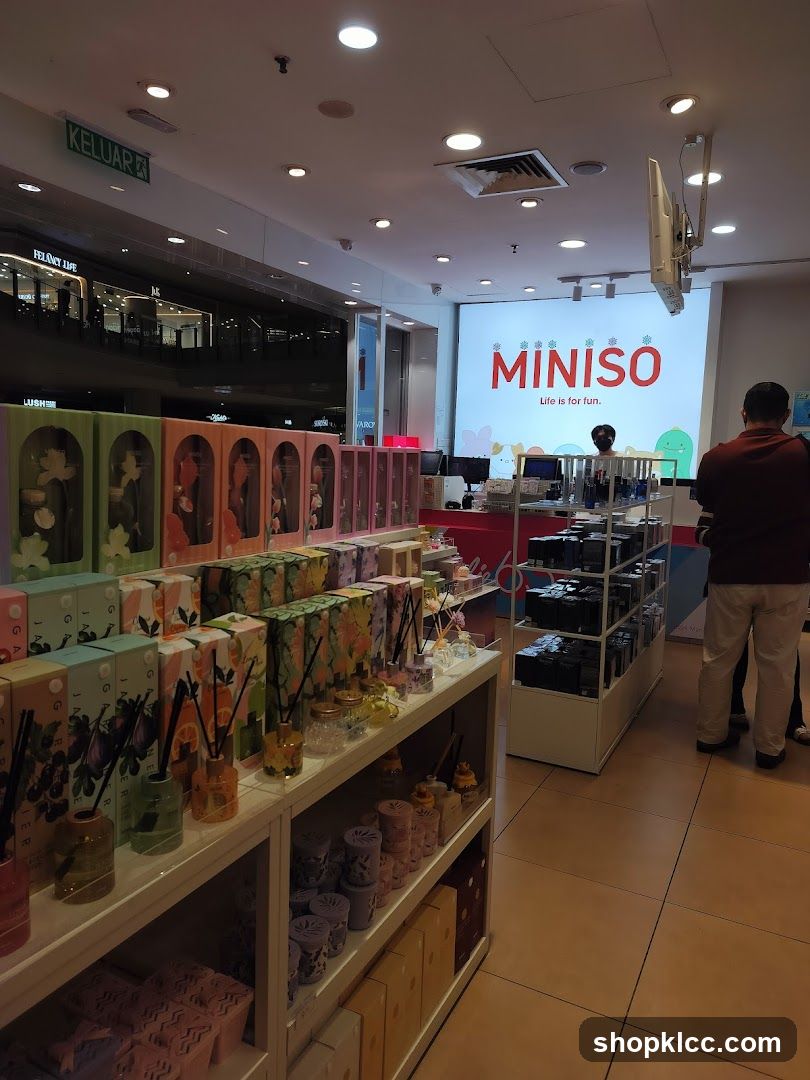 Miniso Store Interior