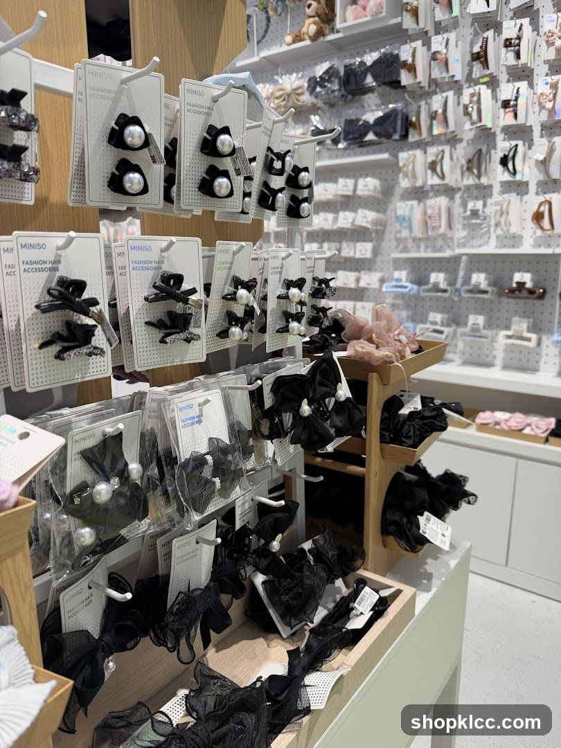 Fashion Hair Accessories Display