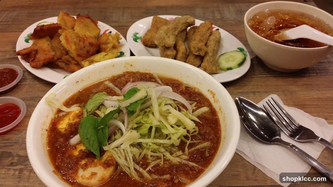 Assortment of Malaysian Dishes