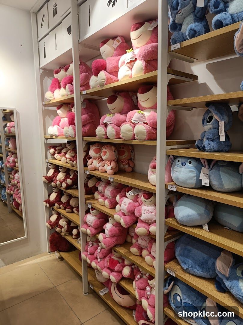 Plush Toys on Shelves