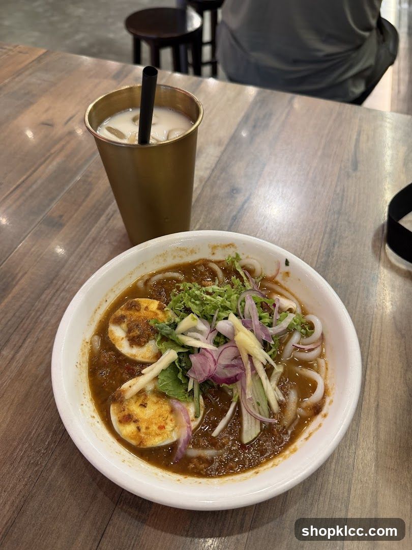 Noodle Soup and Drink