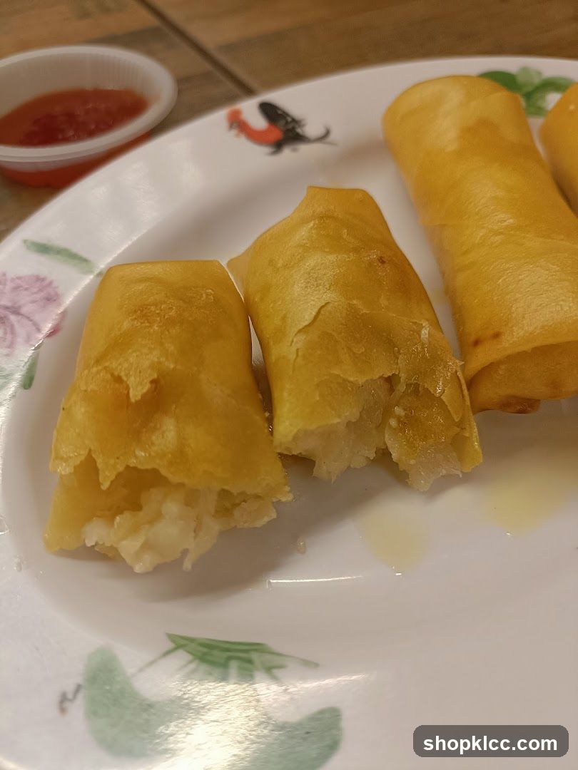 Spring Rolls with Dipping Sauce